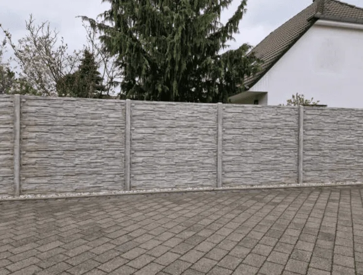 Betonzaun