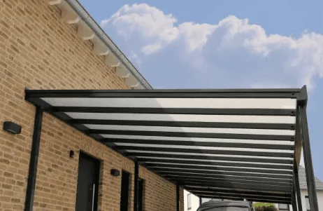 Terrassenbau mit Überdachung – Zaunkönig Haydu