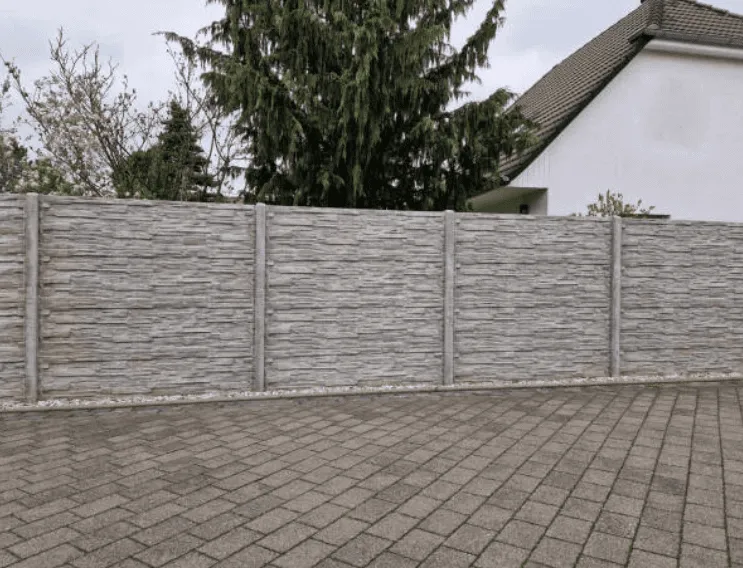 Betonzaun – Zaunkönig Haydu